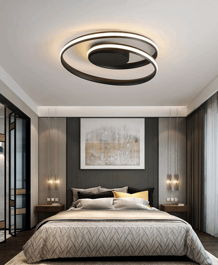 SPIRAL MODERN CEILING LIGHT