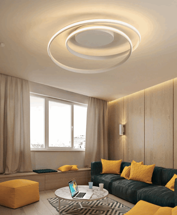 SPIRAL MODERN CEILING LIGHT