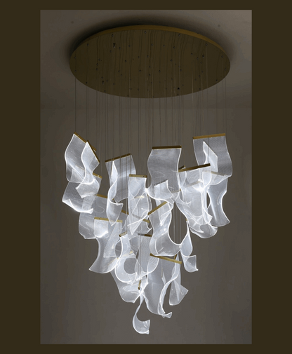 Helia Elegant Post Modern Chandelier