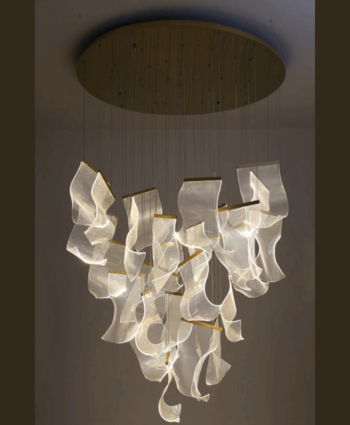 Helia Elegant Post Modern Chandelier