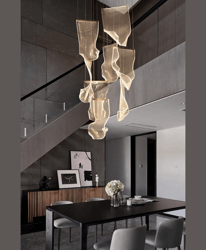 Helia Elegant Post Modern Chandelier