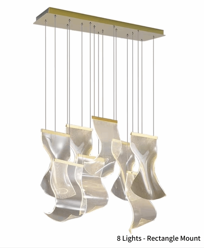 Helia Elegant Post Modern Chandelier