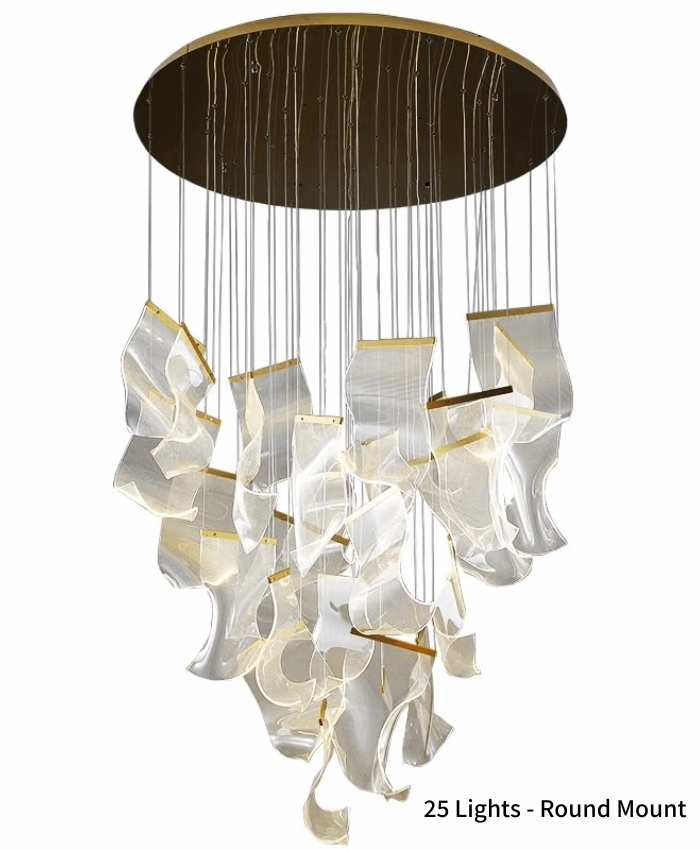 Helia Elegant Post Modern Chandelier